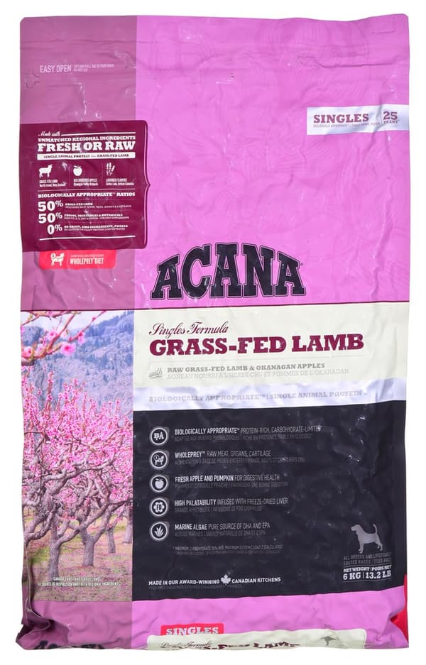 ACANA SINGLER Græsfodret lam - 6 kg