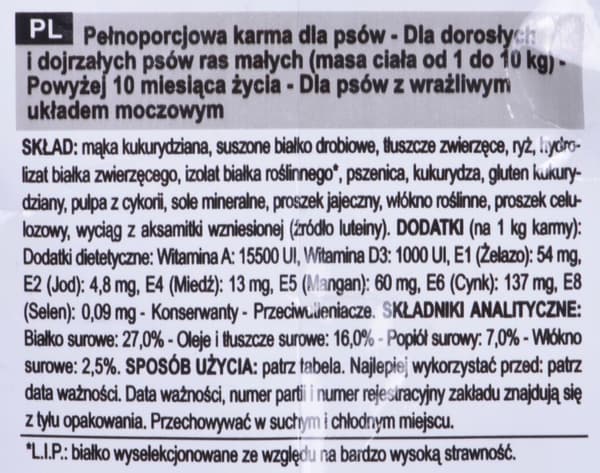 ROYAL CANIN Mini Urinary Care CCN - tørfoder til hunde - 1 kg