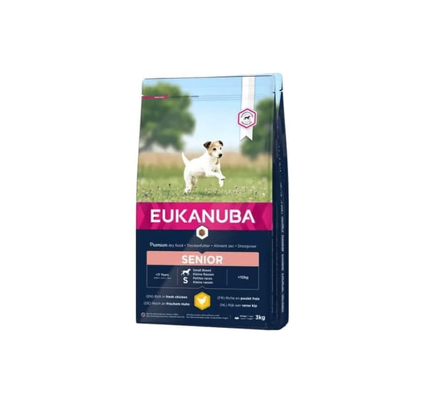 Senior kylling til små hunde 3 kg, Eukanuba