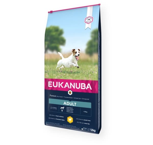 Vuxen kyckling för små hundar 12 kg, Eukanuba