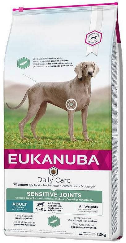 Eukanuba Daily Care Sensitive Joints - tørt hundefoder - 12 kg