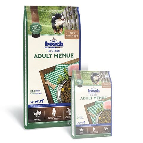 BOSCH Voksenmenu - tørfoder til hunde - 15 kg