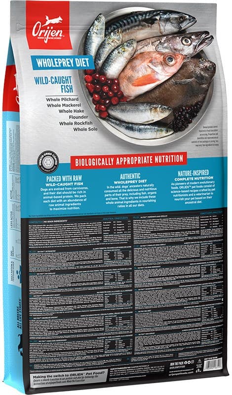 ORIJEN Six Fish - torrfoder för hundar - 11,4 kg