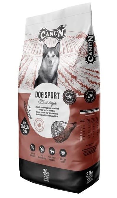 CANUN Dog Sport Beef - tørt hundefoder - 20 kg