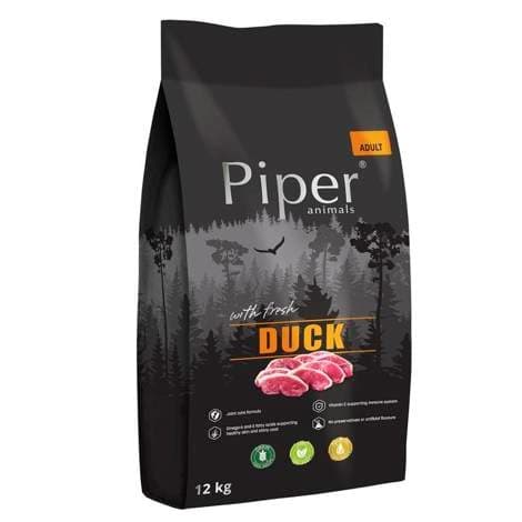DOLINA NOTECI Piperdjur med anka - torr hundmat - 12 kg