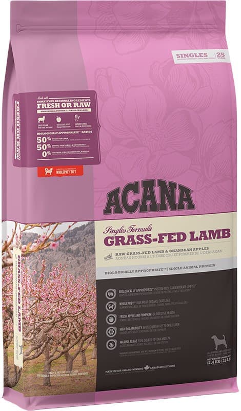 Acana Singles Græsfodret Lam 11,4 kg