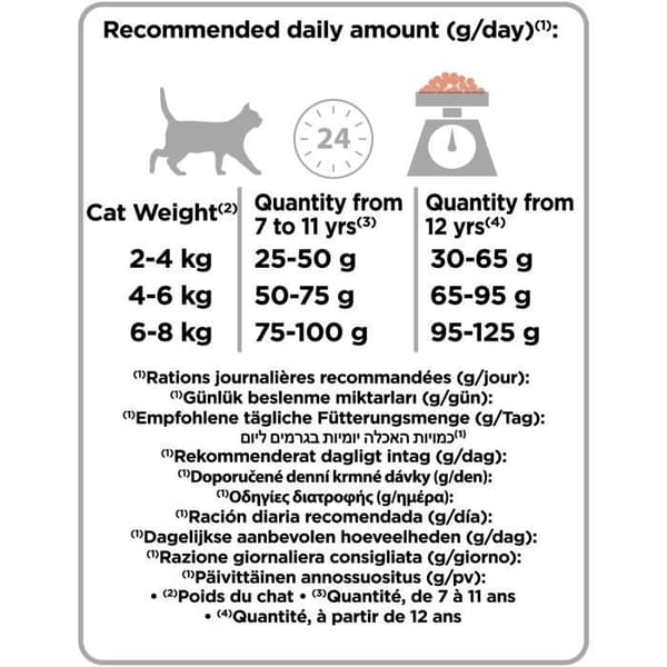 PRO PLAN Original Senior Longevis laxrika kibbles - För seniorkatter - 3 kg