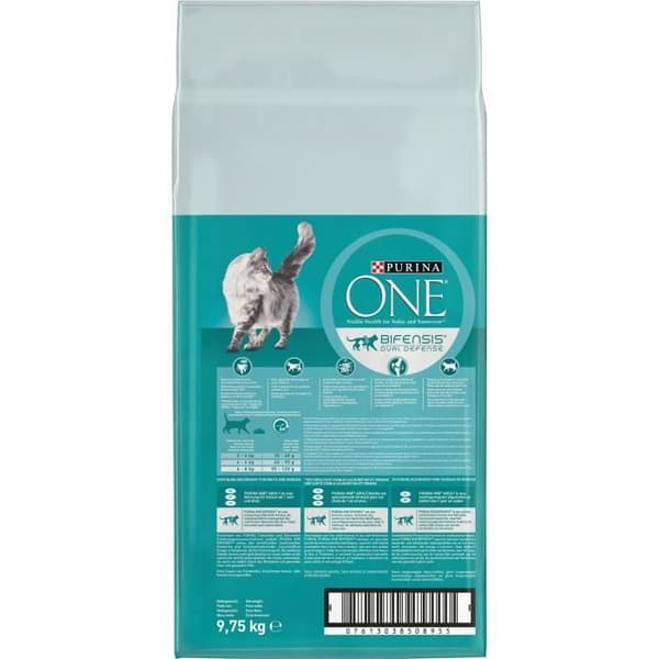 PURINA ONE Bifensis Adult Lax 9,75kg Torrfoder för vuxna katter