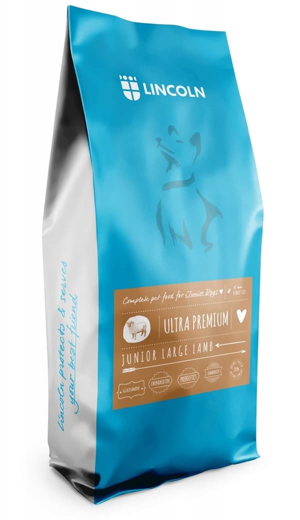 LINCOLN - Lamm med ris - Junior - Torrt hundmat -12kg