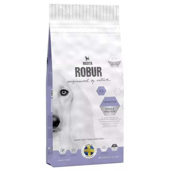Bozita Robur Sensitive Single Protein Lam 12,5 kg