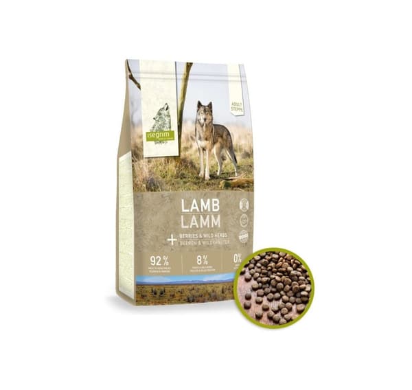 Täysrehu (kuiva) ISEGRIM Steppe Lamb & Berries 3kg
