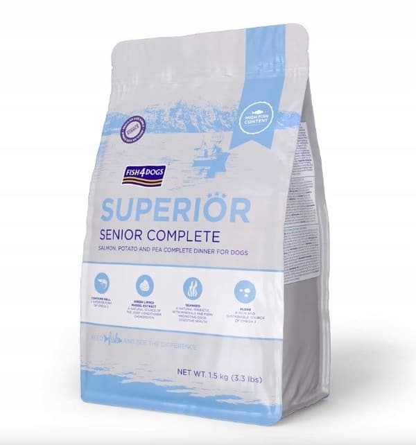 Fish4Dogs Superior Vægtkontrol Rasy Duże 1,5 kg