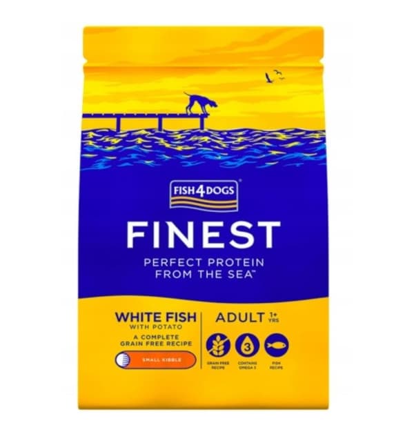 Fish4Dogs Finest Ocean White Fish Pienet rodut 1,5kg