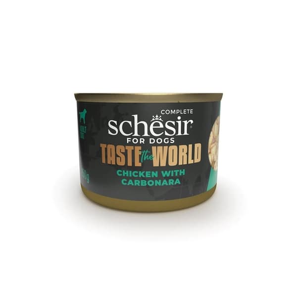 Komplet og afbalanceret vådfoder til voksne hunde 150g, Schesir