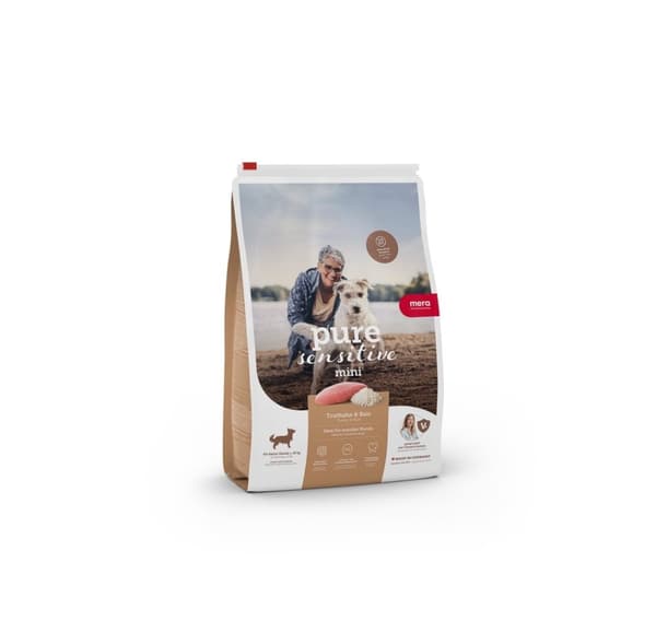 Mera Pure Sensitive Dog Mini Adult Turkey&Rice 1kg