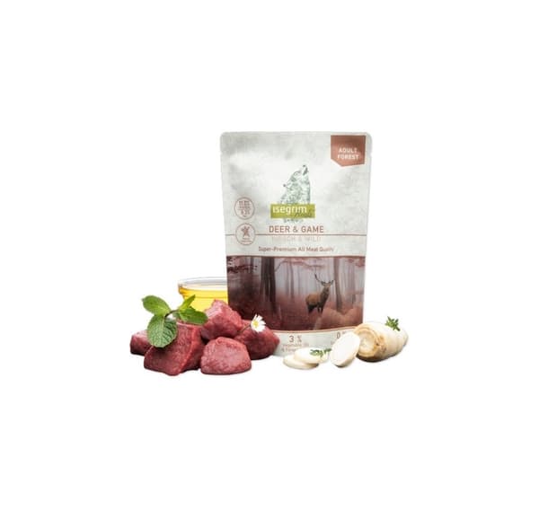 Täysrehu (märkä) ISEGRIM Deer & Game 410g