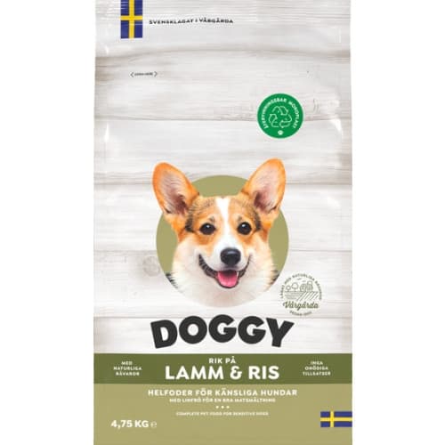 Lamm & Ris Torrfoder För Hund 4,75kg
