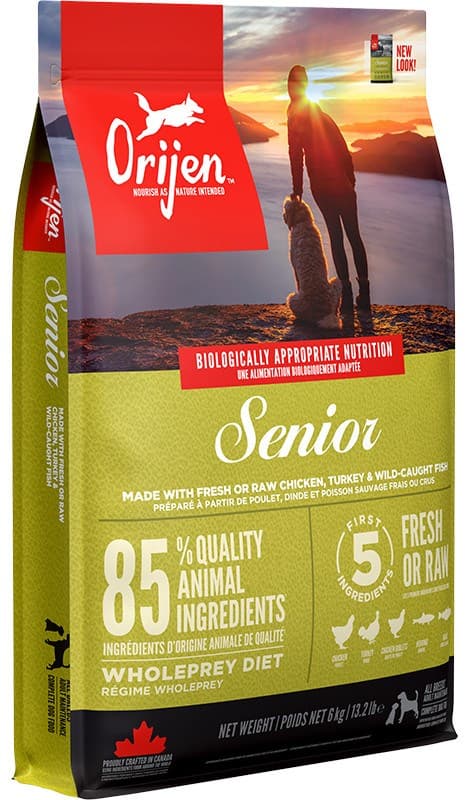 ORIJEN Senior - torrfoder för hundar - 11,4 kg