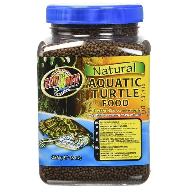 Zoo Med Hatchling Formula Naturlig Föda för Vattensköldpadda 226 g: Djuraffär