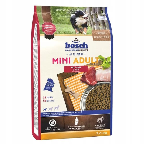 BOSCH Mini Adult Lamm & Ris 3 kg