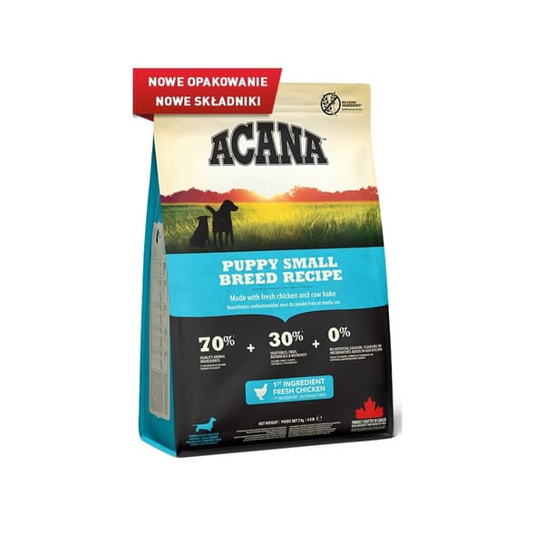 ACANA Puppy Small Breed - torrfoder för hundar - 2 kg
