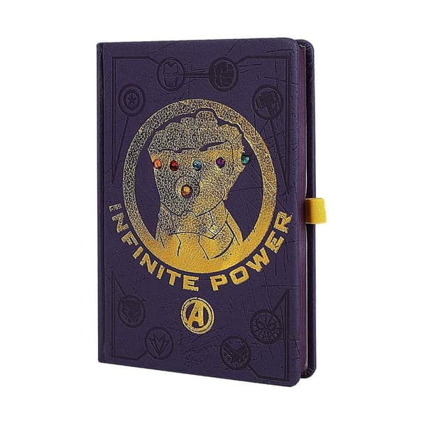 Premium A5 Notatbok - Infinity Gauntlet