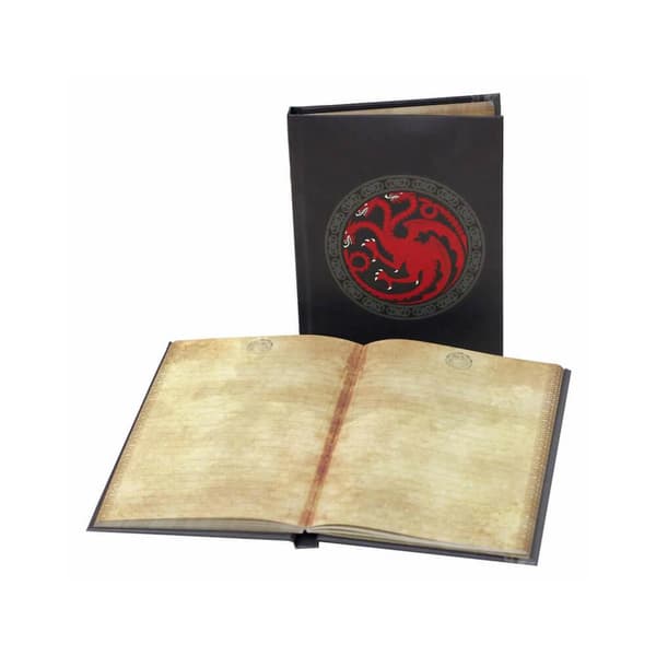 Game of Thrones, Notatbok med lyseffekt - Targaryen