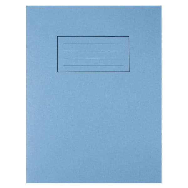 Silvine A5 Linierede hæfter (pakke med 10) Blue One Size
