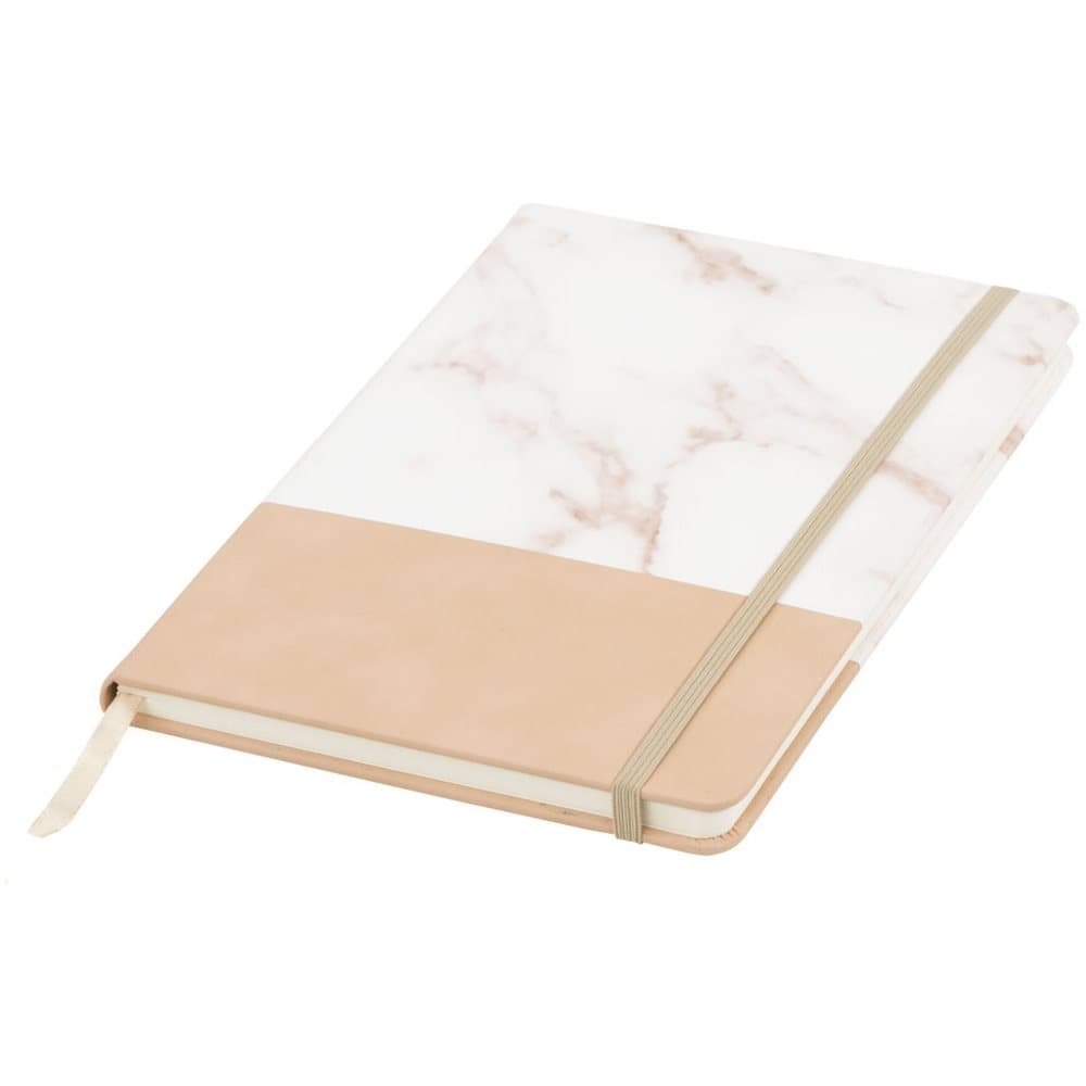 Bullet Two Tone A5 Marble Notebook