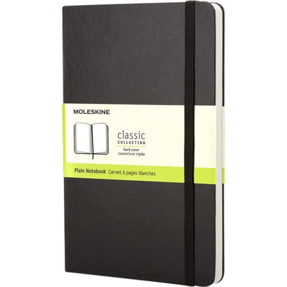 Moleskine Classic Pocket Hard Cover Plain Notebook