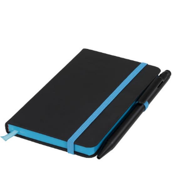 Bullet Noir Edge anteckningsbok Black/Blue Medium