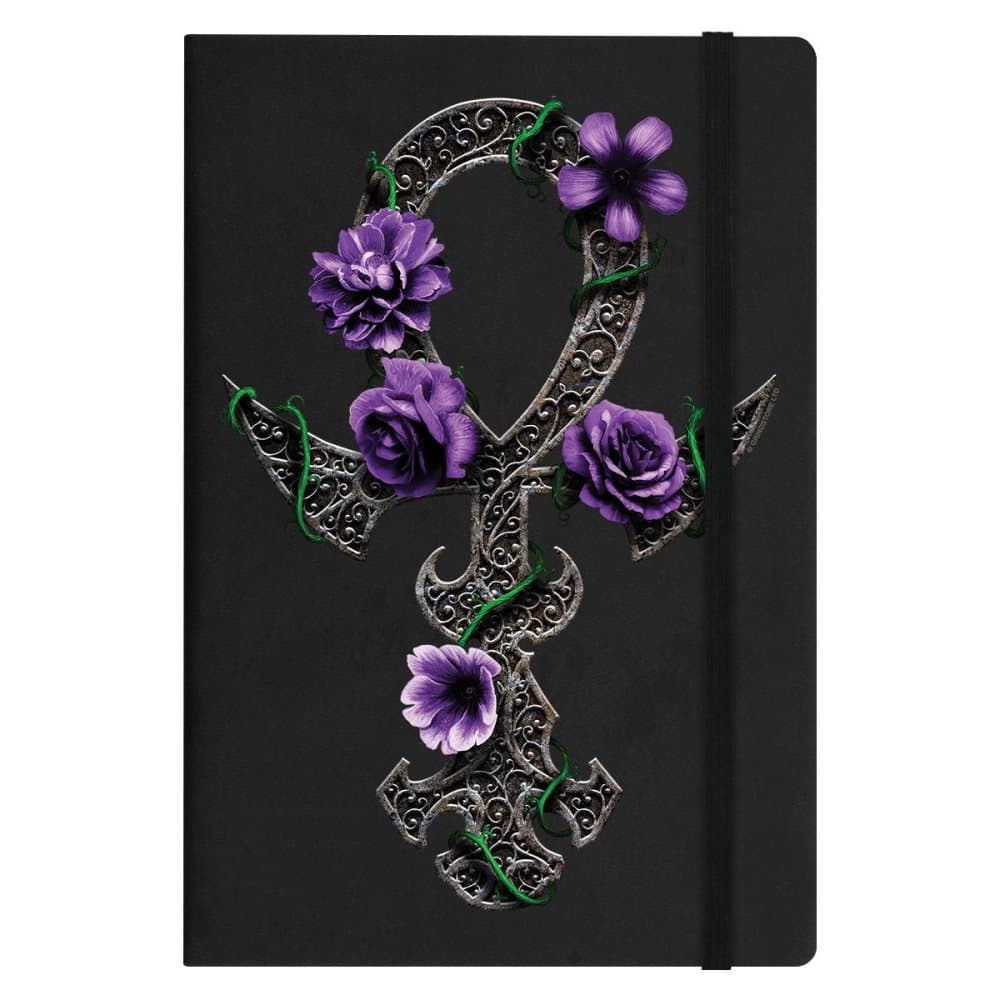 Requiem Collective Floral Ankh A5 hårda omslag anteckningsbok