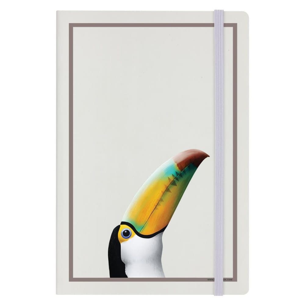 Inquisitive Creatures Toucan A5 Hard Cover anteckningsbok med hård omslag