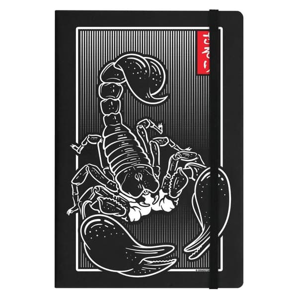 Unorthodox Collective Oriental Scorpion A5 Hard Cover Notebook Black One Size