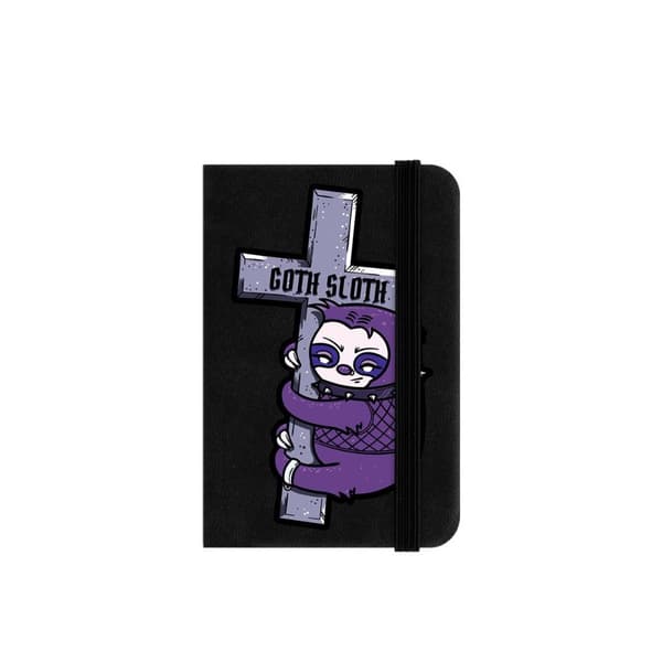 Grindstore Goth Sloth Mini Notesbog