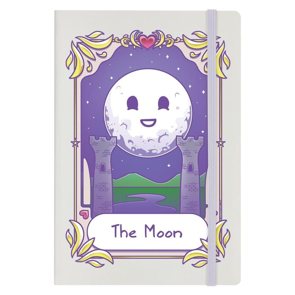 Deadly Tarot Kawaii The Moon A5 hårda omslag anteckningsbok