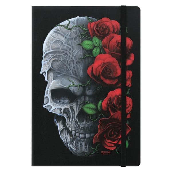 Requiem Collective Immortal Bloom A5 notesbog med hårdt omslag A5 Black One Size