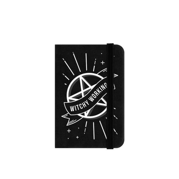 Grindstore Witchy Workings Mini Notebook Black One Size