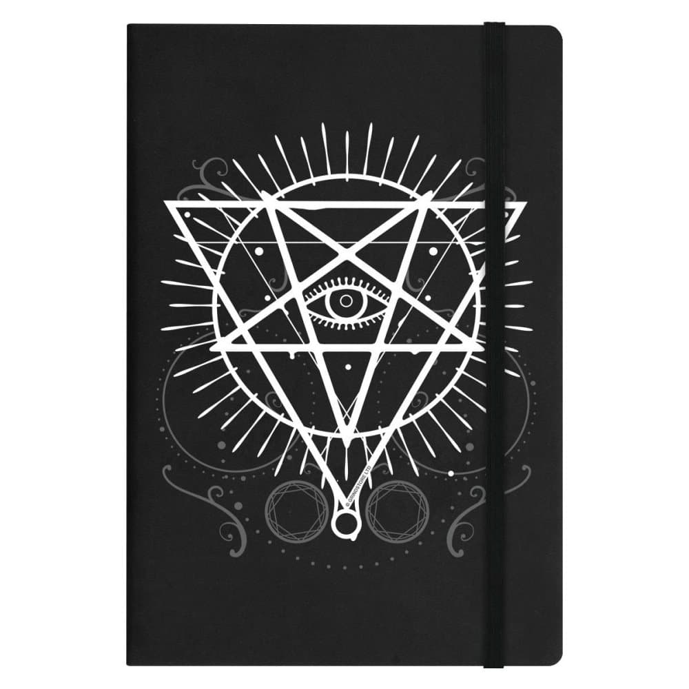 Grindstore Pentagram Eye A5 hårda omslag anteckningsbok