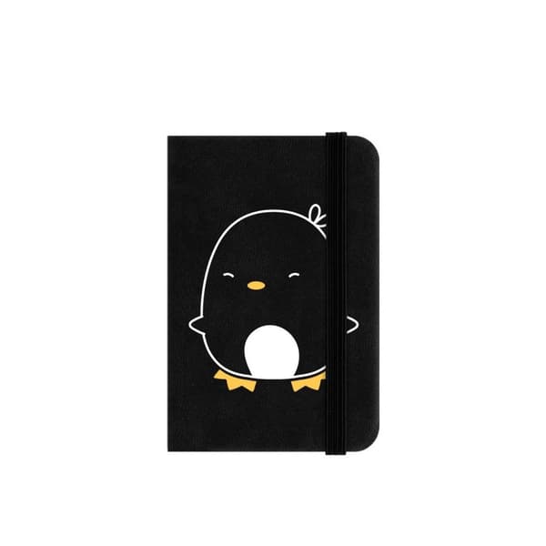 Grindstore Evil Penguin Mini Notebook Black One Size