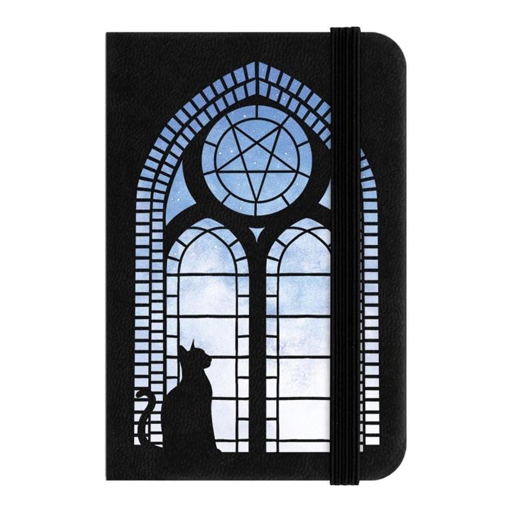 Grindstore Black Cat Fenestra Mini Black Notebook