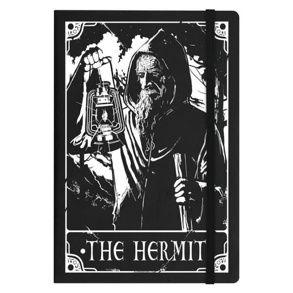 Deadly Tarot Den eremit A5 Hard Cover Notebook