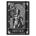 Miniatyrbilde 1 av 2: Deadly Tarot Justice A5 Hard Cover Notebook