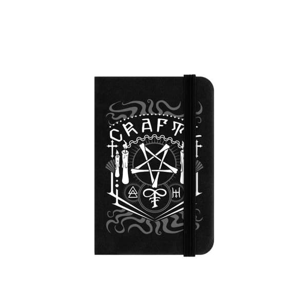 Grindstore Crafty Witchy Mini Notesbog Black One Size