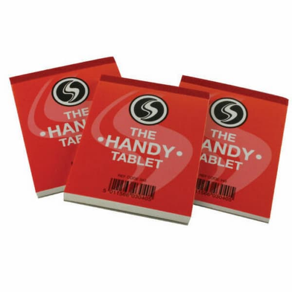 Silvine Handy Books Tablet Jotter Notesbog (pakke med 36)