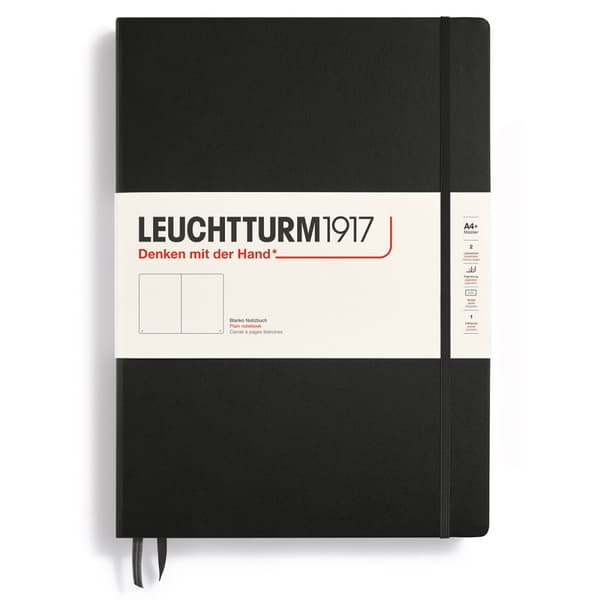 Notatbok A4+ Classic Ulinjet Svart Leuchtturm1917
