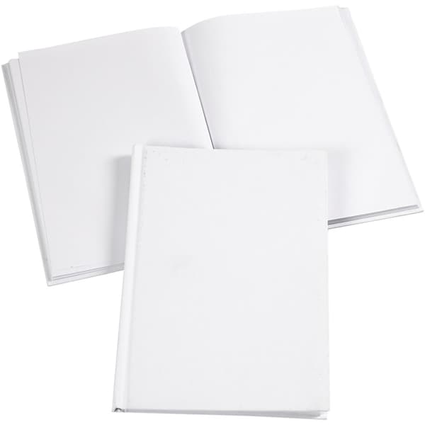Anteckningsbok A5 Naturfärgad Olinjerad 80 sidor 1-pack