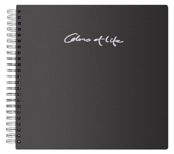 Fotoalbum Colors of Life Svart 300x300 mm Burde