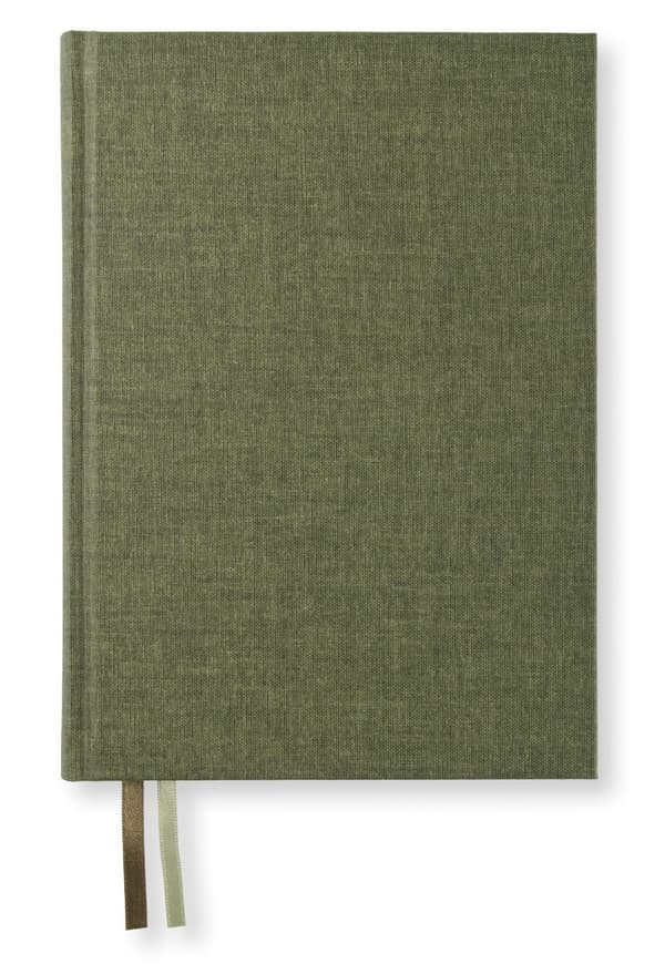 Notatbok A5 Prikket Khaki Green Paperstyle