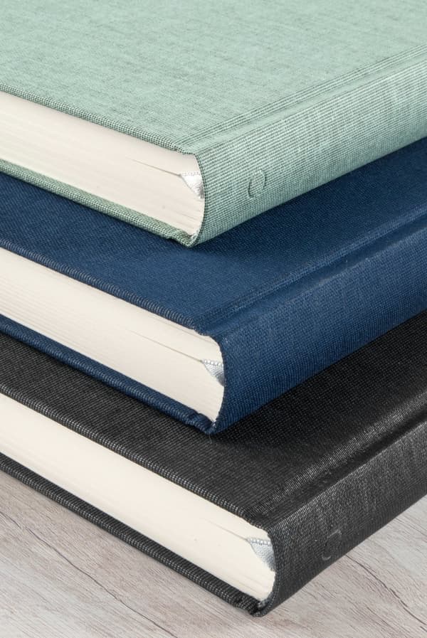 Notatbok A5 Classic Linjert Mørk Denim Paperstyle